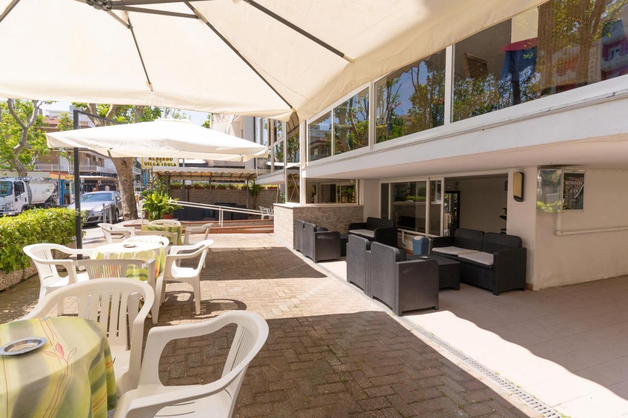 Hotel Villa Isola Rimini Exterior foto